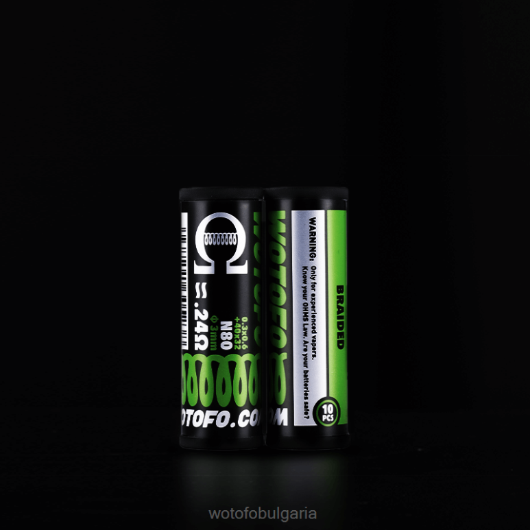 Wotofo предварително изградени намотки quad core fused clapton 0.26 ohm 10бр | Wotofo Вейп 4HR04333