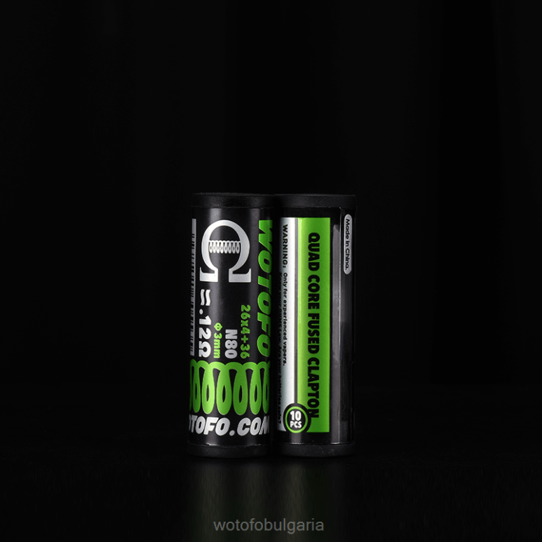 Wotofo предварително изградени намотки quad core fused clapton 0.26 ohm 10бр | Wotofo Вейп 4HR04333