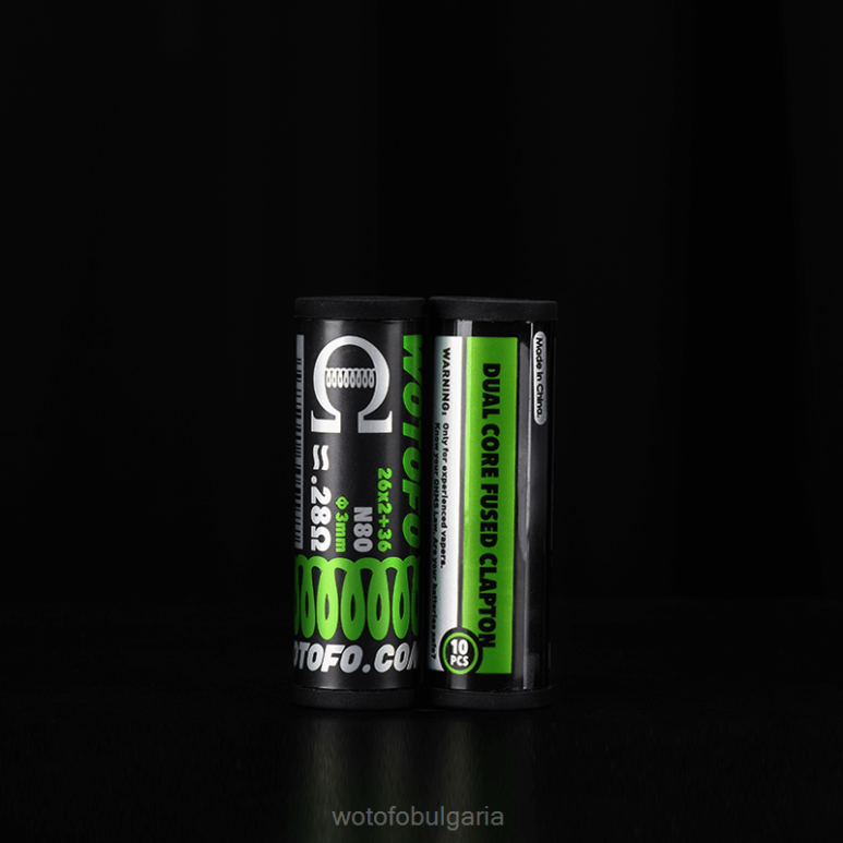 Wotofo предварително изградени намотки quad core fused clapton 0.26 ohm 10бр | Wotofo Вейп 4HR04333