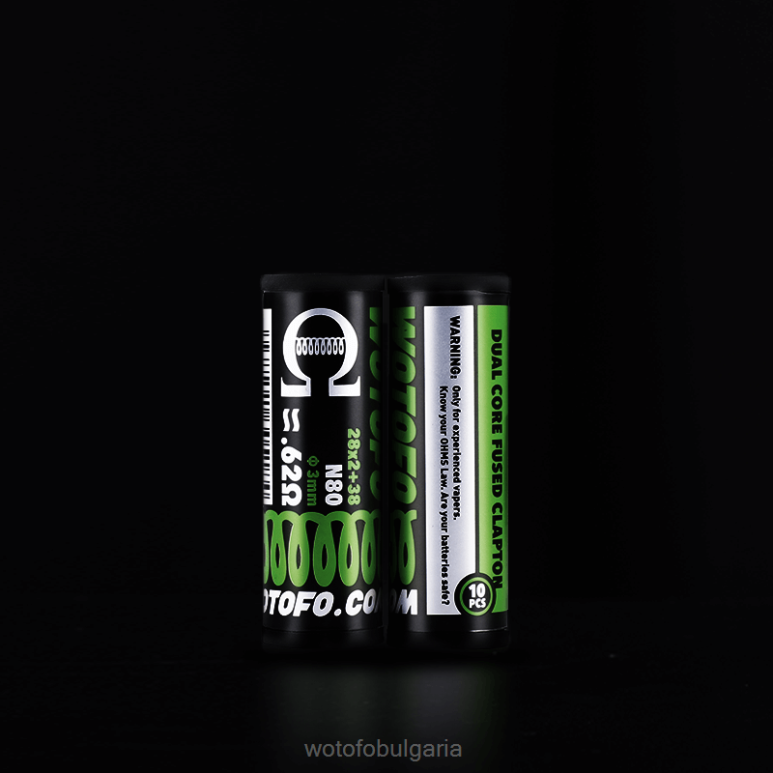 Wotofo предварително изградени намотки quad core fused clapton 0.26 ohm 10бр | Wotofo Вейп 4HR04333